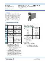 Preview for 47 page of YOKOGAWA YewSeries 80 STED Style S User Manual