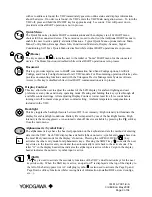 Preview for 7 page of YOKOGAWA YHC 4150 Series User Manual