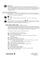 Preview for 8 page of YOKOGAWA YHC 4150 Series User Manual