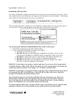 Preview for 18 page of YOKOGAWA YHC 4150 Series User Manual