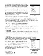 Preview for 23 page of YOKOGAWA YHC 4150 Series User Manual