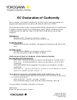 Preview for 36 page of YOKOGAWA YHC 4150 Series User Manual