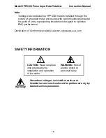 Preview for 16 page of YOKOGAWA YPP6300 Instruction Manual