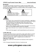 Preview for 2 page of YOKOGAWA YPP6870 Manual