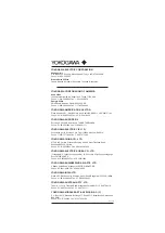 Preview for 60 page of YOKOGAWA YS1000 Series User Manual