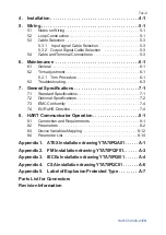 Preview for 3 page of YOKOGAWA YTA Series User Manual