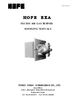 YOKOI KIKAI KOSAKUSHO Hope Exa Handling Manual preview