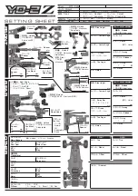 Предварительный просмотр 32 страницы Yokomo YD-2 ZX Manual
