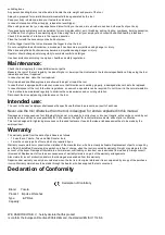 Preview for 5 page of Yokota E-PDA-4 Manual