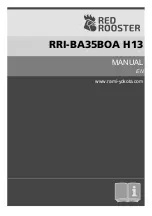 Yokota RED ROOSTER RRI-BA35BOA H13 Manual preview