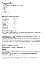 Предварительный просмотр 4 страницы Yokota TKA1110-C Manual