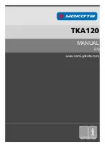 Yokota TKA120 Manual preview