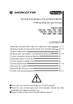 Предварительный просмотр 2 страницы Yokota YED-90 Manual