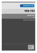 Предварительный просмотр 1 страницы Yokota YEX-701 Manual