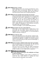 Предварительный просмотр 13 страницы Yokota YLa110 Instruction Manual