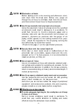 Предварительный просмотр 13 страницы Yokota YLa60A Instruction Manual