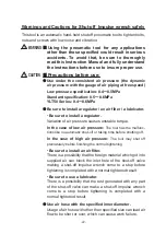 Preview for 24 page of Yokota YLT50A Instruction Manual