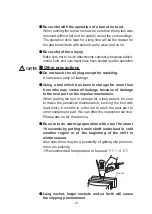 Предварительный просмотр 25 страницы Yokota YX-1100 Instruction Manual