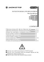 Предварительный просмотр 2 страницы Yokota YX-180A Instruction Manual