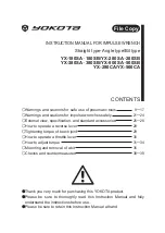 Предварительный просмотр 2 страницы Yokota YX-180SB Manual