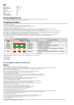 Предварительный просмотр 2 страницы Yokota YZ-T600A Manual