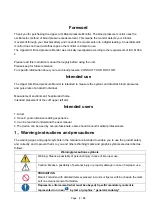 Preview for 3 page of Yolanda SP10A User Manual