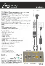 Предварительный просмотр 2 страницы Yolco CSX5 User Manual