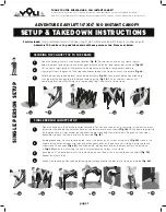 Preview for 1 page of Yoli ADVENTURE EASYLIFT Setup & Takedown Instructions