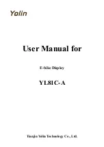 Yolin YL81C-A User Manual preview