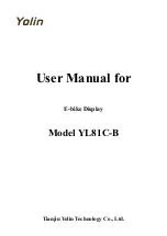 Preview for 1 page of Yolin YL81C-B User Manual