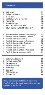 Предварительный просмотр 2 страницы Yolink FlexFob Installation & User Manual