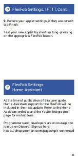 Предварительный просмотр 32 страницы Yolink FlexFob Installation & User Manual