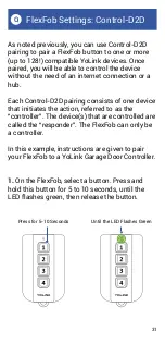 Preview for 33 page of Yolink FlexFob Installation & User Manual