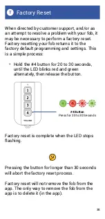 Preview for 40 page of Yolink FlexFob Installation & User Manual