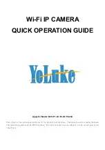 Предварительный просмотр 1 страницы YoLuke BC5 Quick Operation Manual