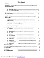 Предварительный просмотр 2 страницы Yome CF181 User Manual