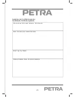 Preview for 25 page of Yonanas Petra User Manual