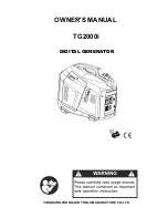 YONGKANG TG2000i Owner'S Manual preview