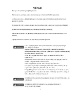 Предварительный просмотр 2 страницы YONGKANG TG2000i Owner'S Manual