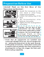 Предварительный просмотр 9 страницы Yongnuo E-TTL User Manual