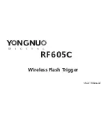 Yongnuo RF605C User Manual preview