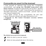 Preview for 6 page of Yongnuo yn-622n-tx User Manual