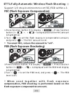 Предварительный просмотр 14 страницы Yongnuo YN-E3-RT User Manual