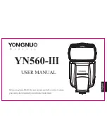 Preview for 1 page of Yongnuo YN560-III User Manual