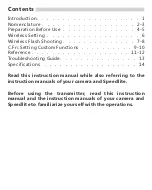 Preview for 2 page of Yongnuo YN560-TX PRO User Manual