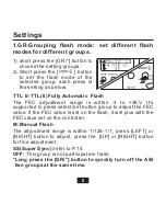 Предварительный просмотр 11 страницы Yongnuo YN622C-TX E-TTL User Manual