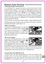 Preview for 21 page of Yongnuo YN686EX-RT User Manual