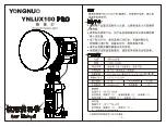Yongnuo YNLUX100 PRO User Manual preview