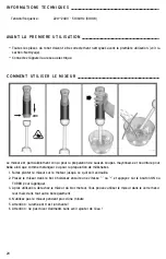 Предварительный просмотр 22 страницы Yoo Digital Home Cookyoo CY100 User Manual