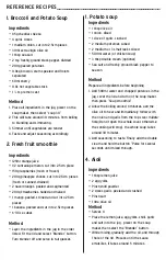 Preview for 14 page of Yoo Digital Home Cookyoo CY3000 User Manual